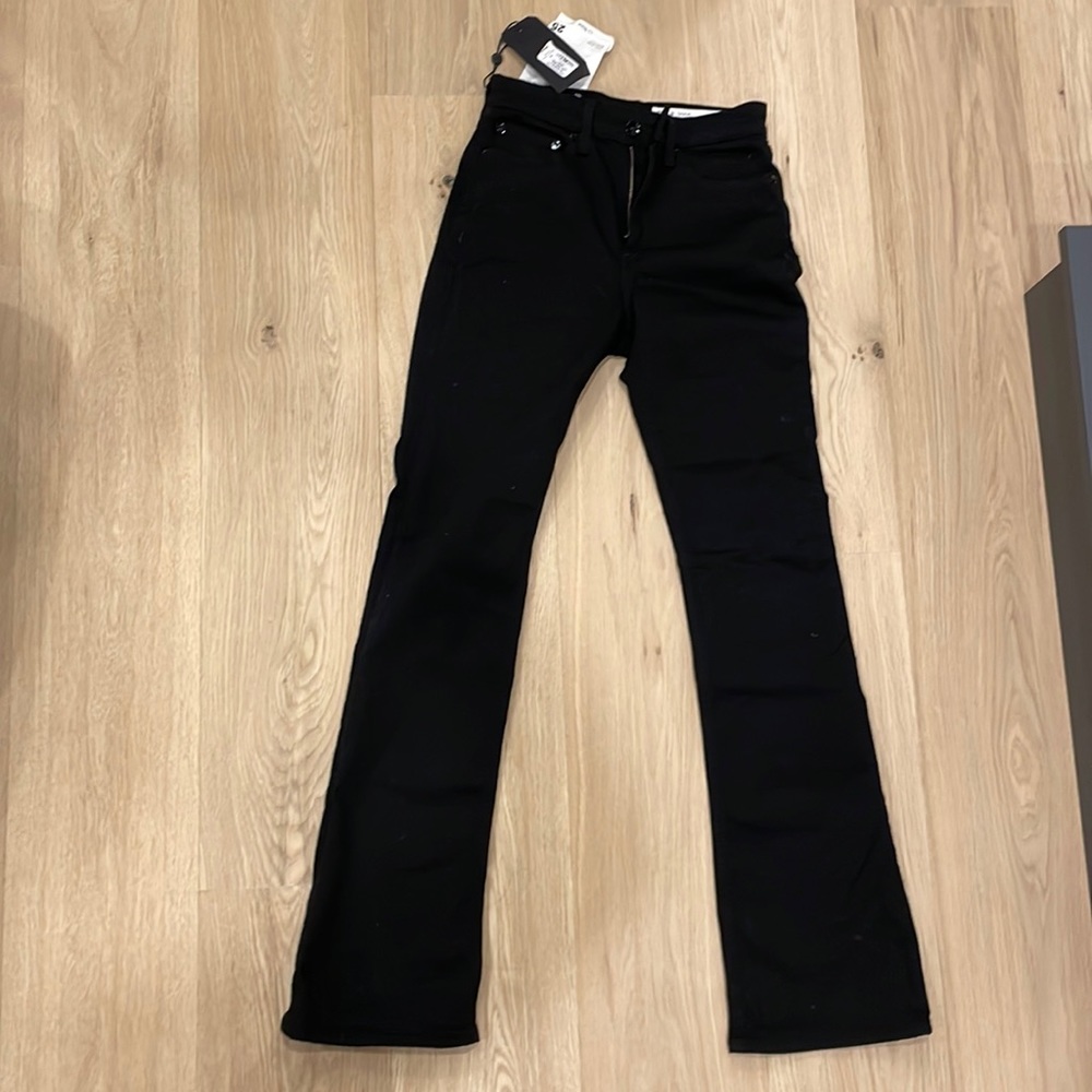 Rag and Bone Nina high rise boot leg size 25 NWT